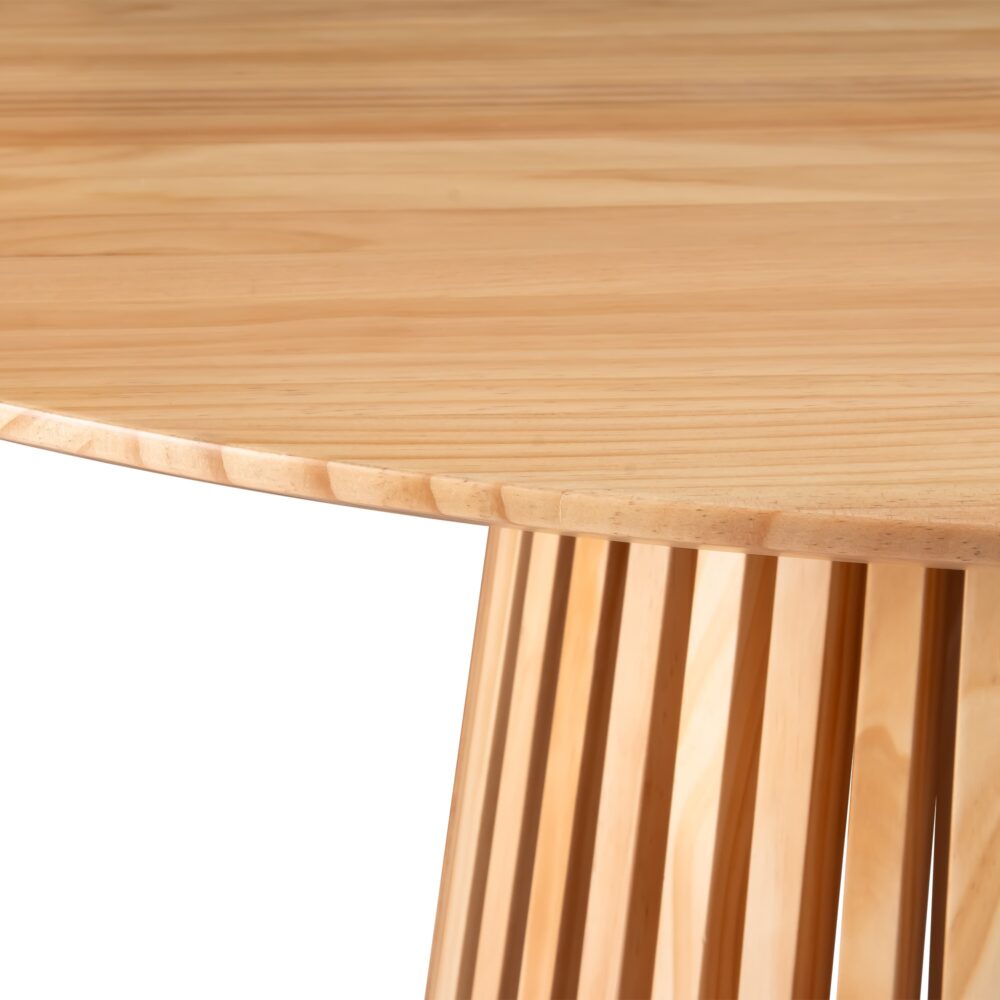 Palmer Slatted Sphere and Sleek Silhouette Coffee and Dining Table Collection