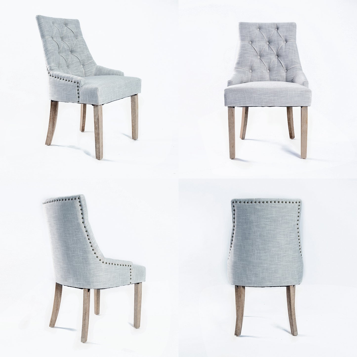 French Provincial Dining Chair Oak Leg AMOUR