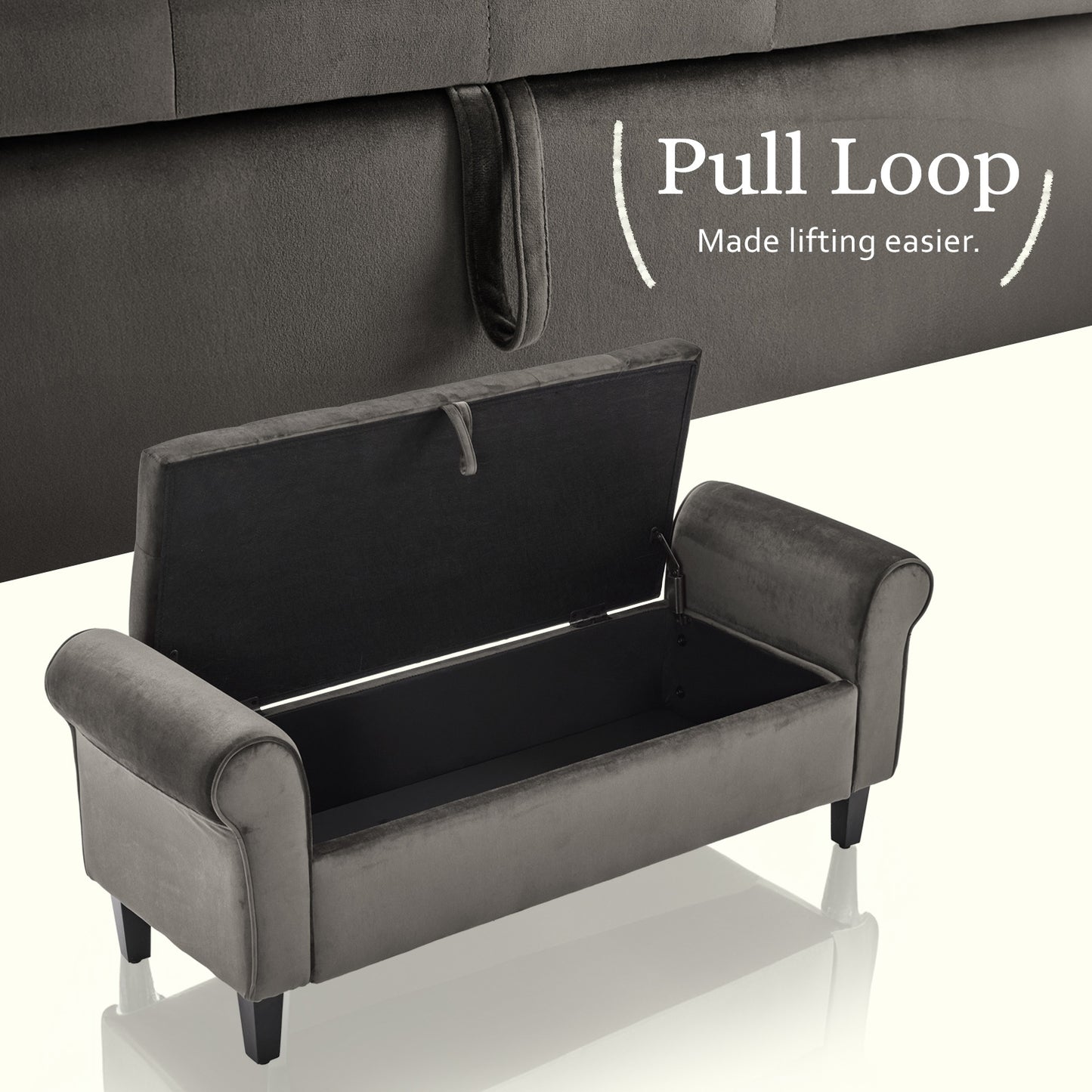 Velvet Storage Ottoman – Sculptural Seating · Fast Dispatch · Limited Stock Only 30 left