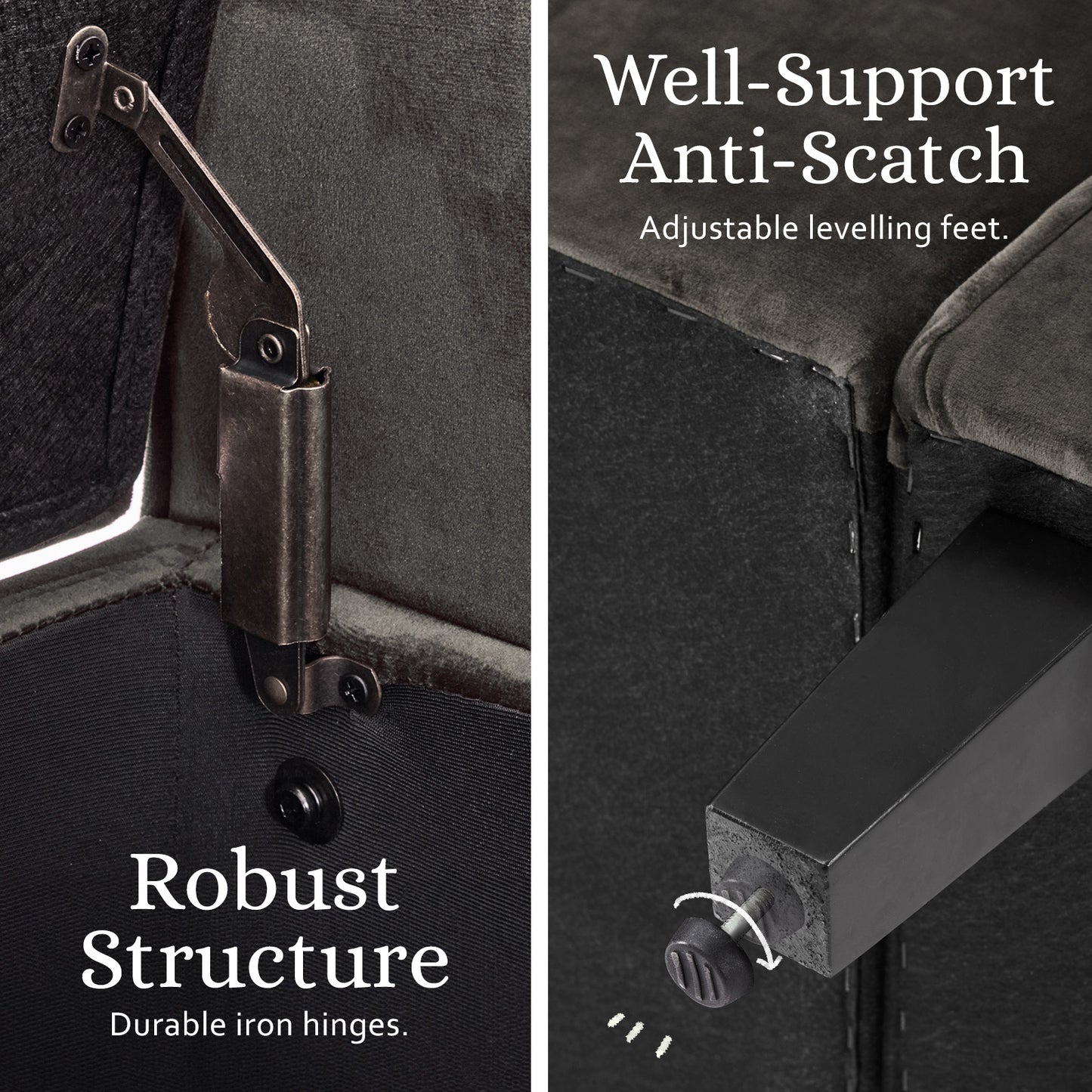 Velvet Storage Ottoman – Sculptural Seating · Fast Dispatch · Limited Stock Only 30 left