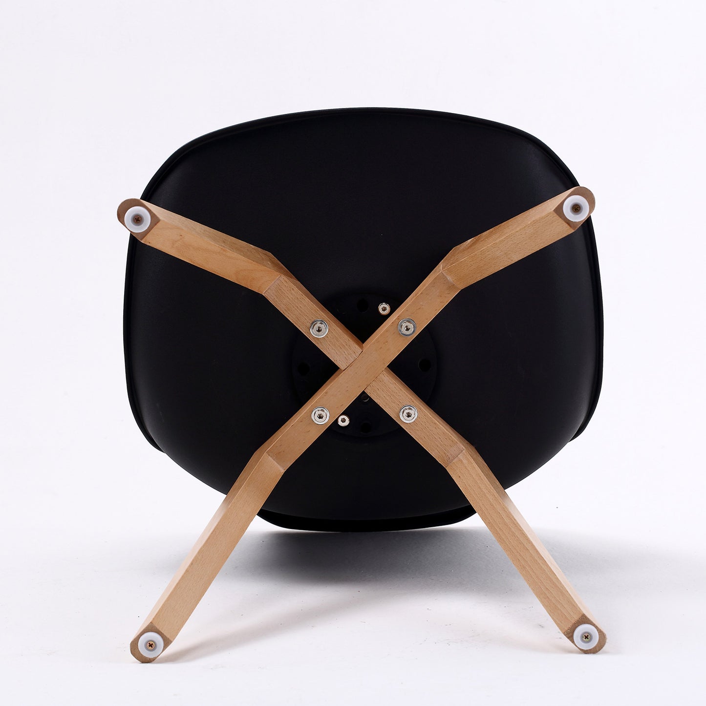 4X Retro Dining Cafe Chair Padded Seat