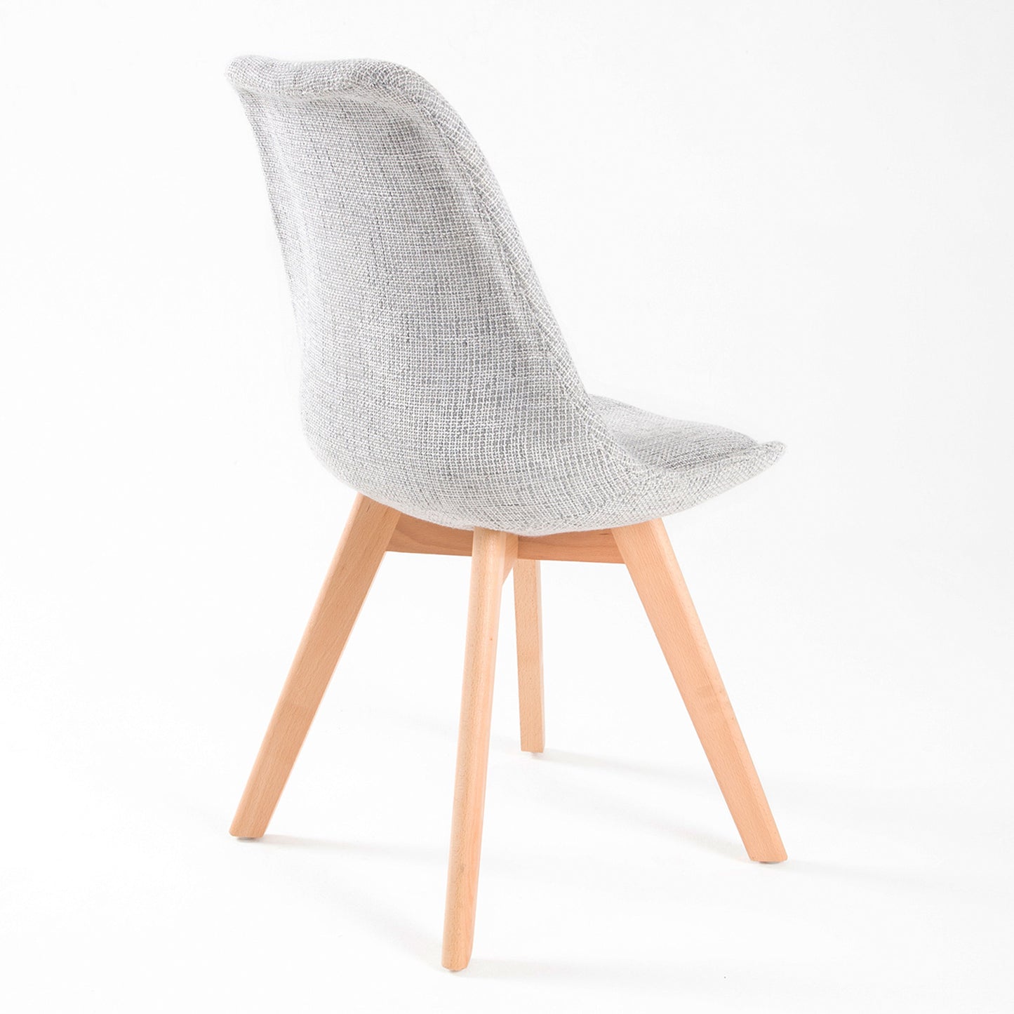 4X Retro Dining Cafe Chair Padded Seat