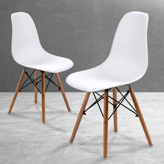2X Retro Dining Cafe Chair DSW