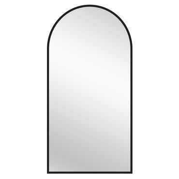 Metal Arch Mirror - X Large 100cm x 200cm, Gold and Black
