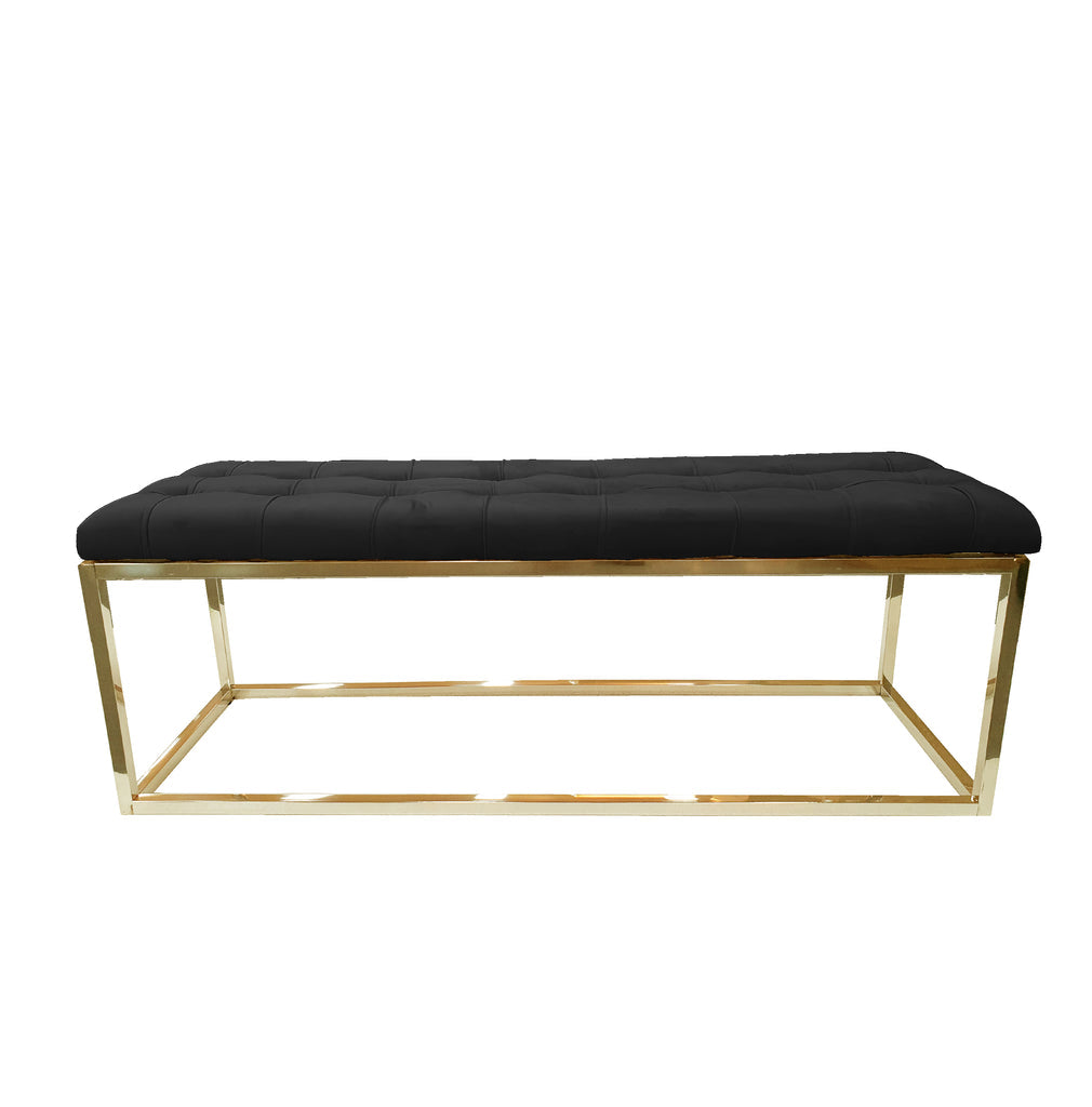 Holly Ottoman Gold Base