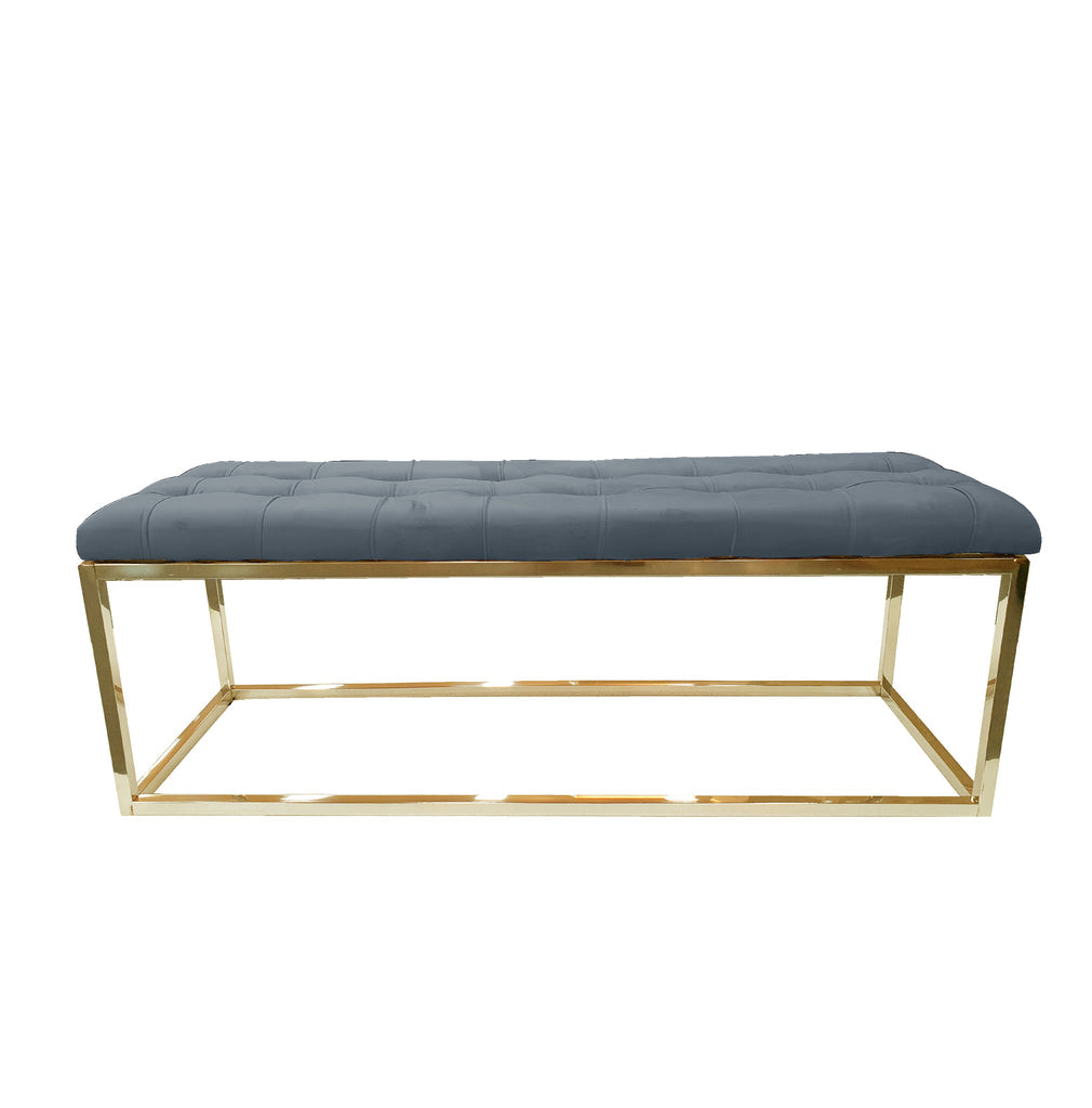 Holly Ottoman Gold Base