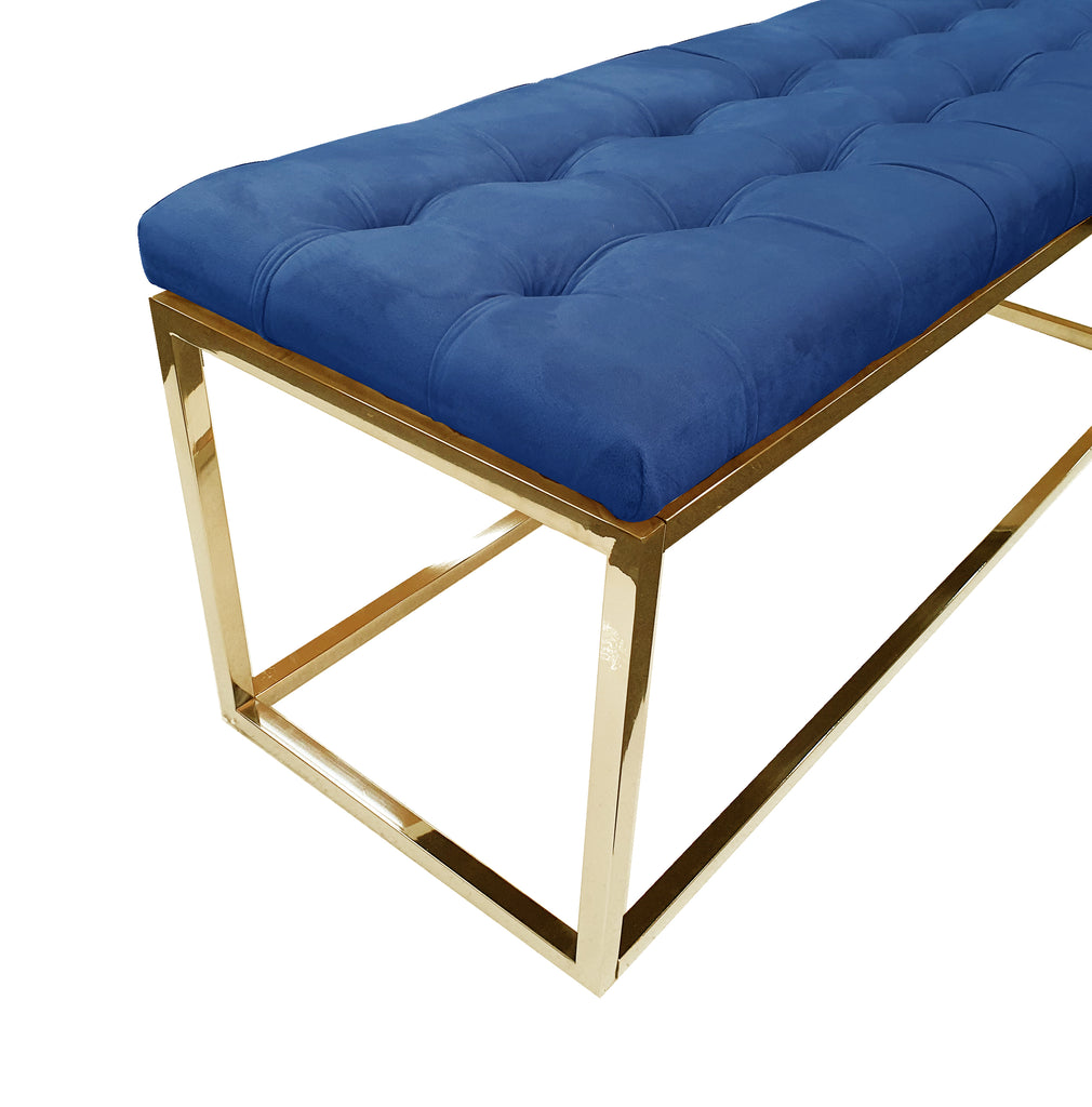 Holly Ottoman Gold Base