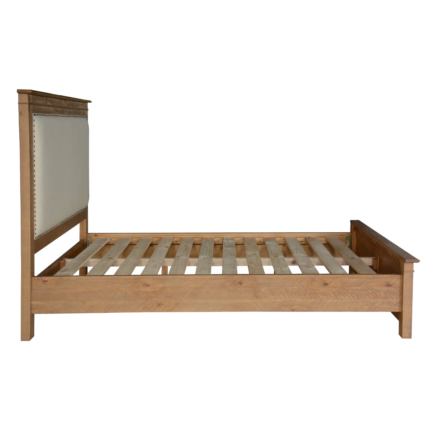 Jade Queen and King Size Bed Frame French Provincial Style Timber Mattress Base