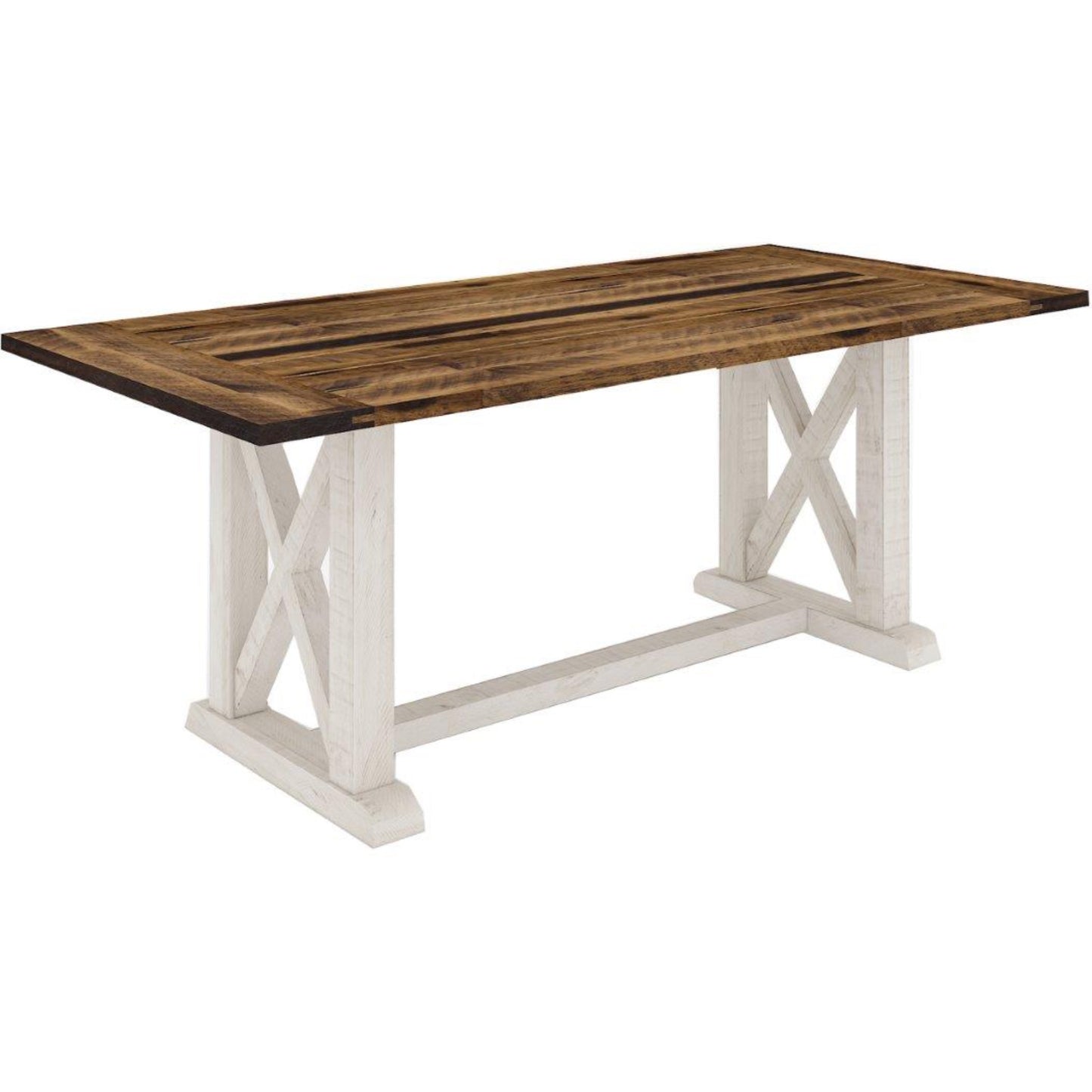 Erica Dining Table Solid Acacia Timber Wood Hampton Furniture
