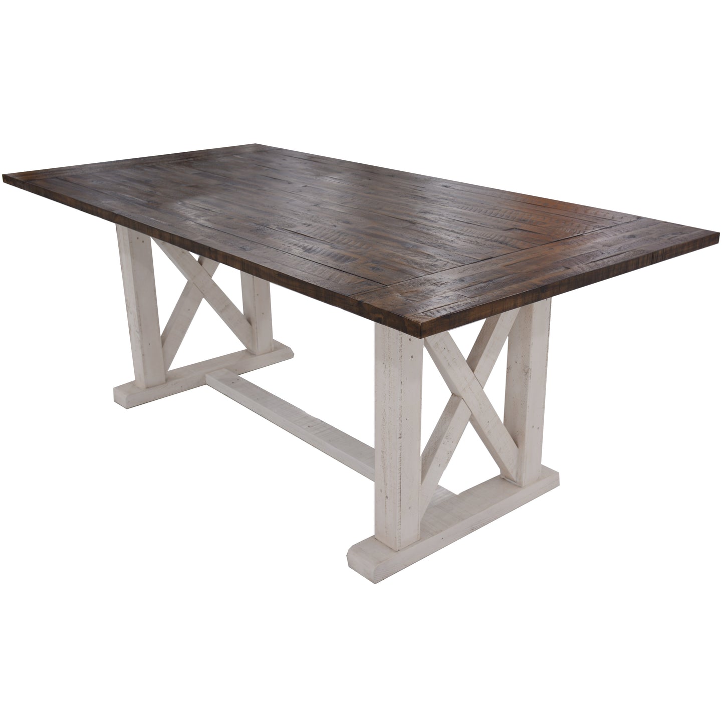 Erica Dining Table Solid Acacia Timber Wood Hampton Furniture