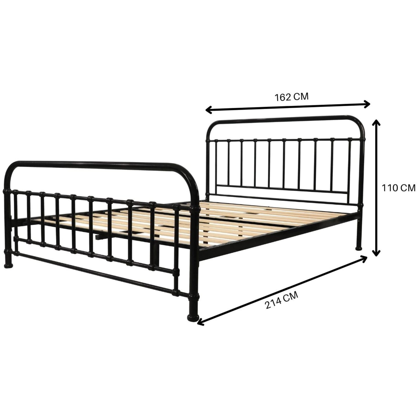 Metallica Metal Frame Platform Mattress Base