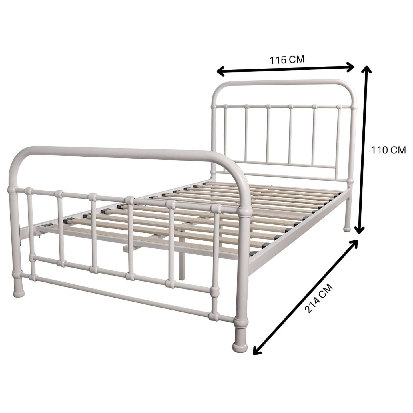 Metallica Metal Frame Platform Mattress Base