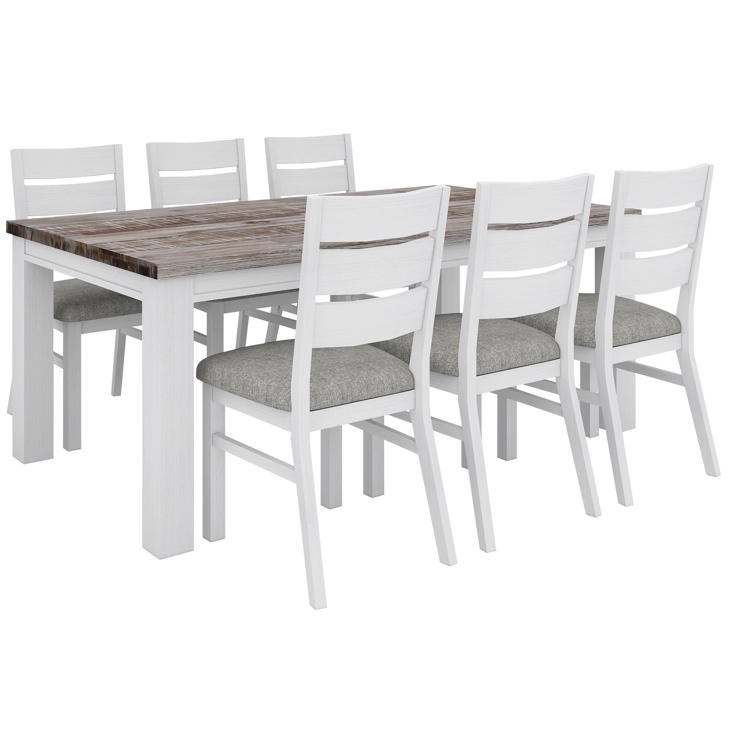 Plumeria Dining Table Solid Acacia Wood Home Dinner Furniture
