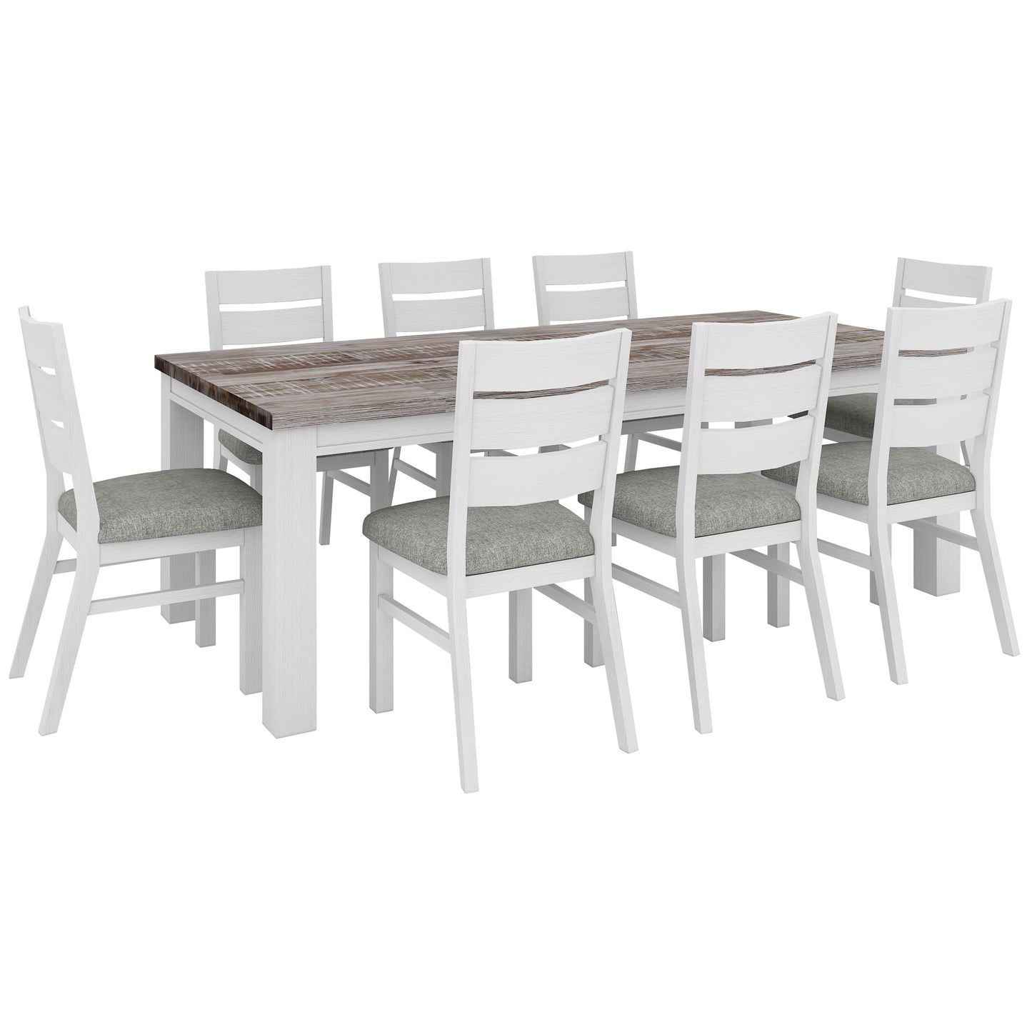 Plumeria Dining Table Solid Acacia Wood Home Dinner Furniture