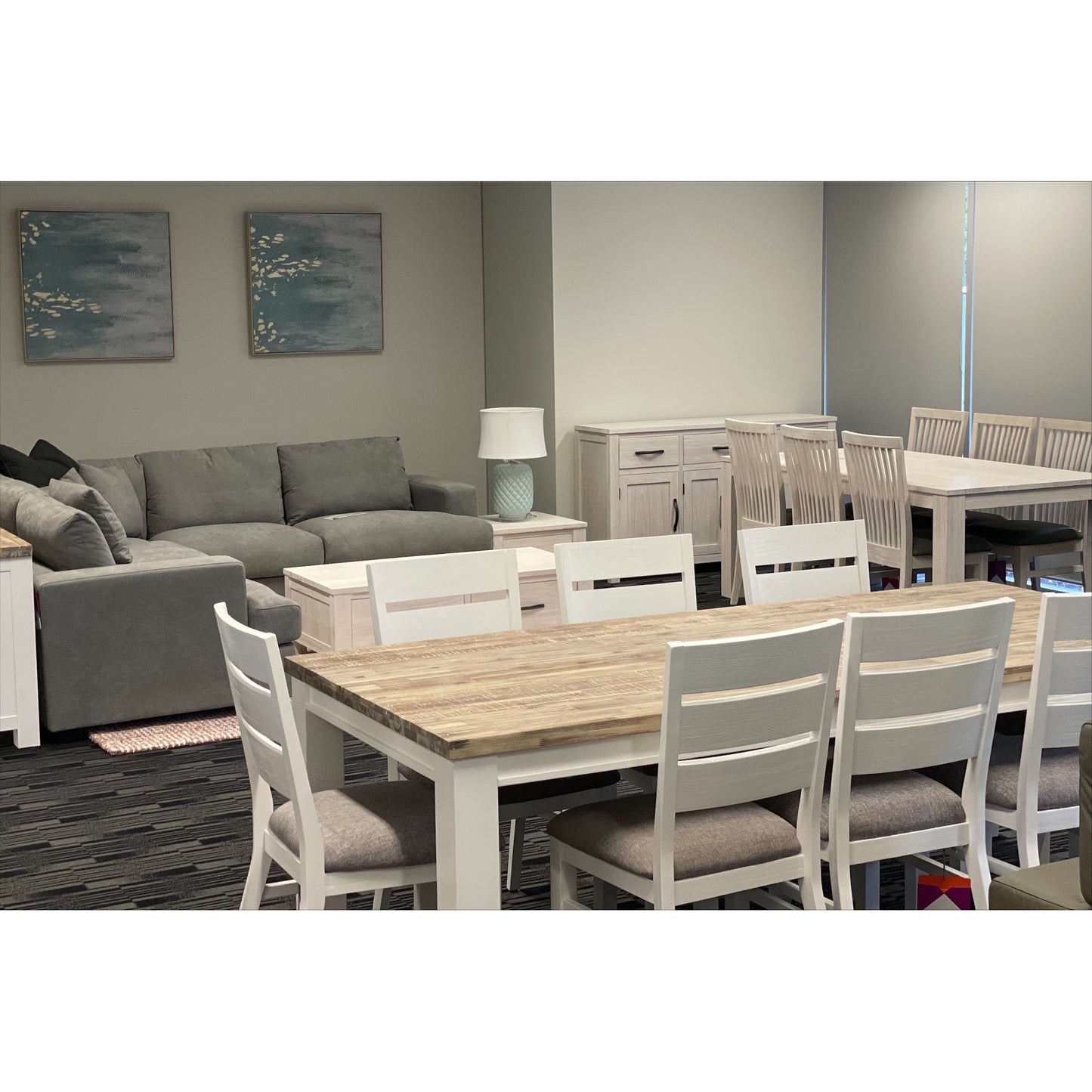 Plumeria Dining Table Solid Acacia Wood Home Dinner Furniture