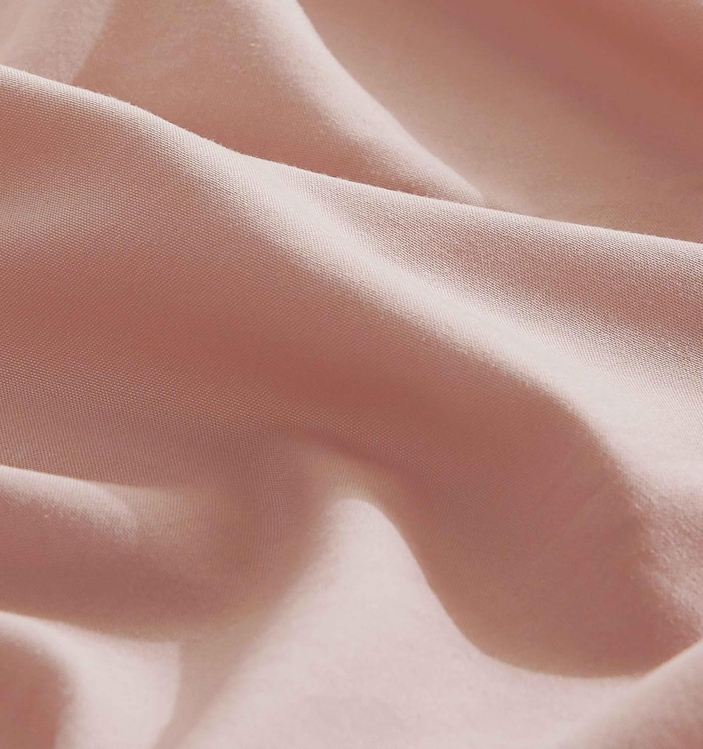 Vintage Washed Microfibre Quilt Cover Set (Pink, Double)