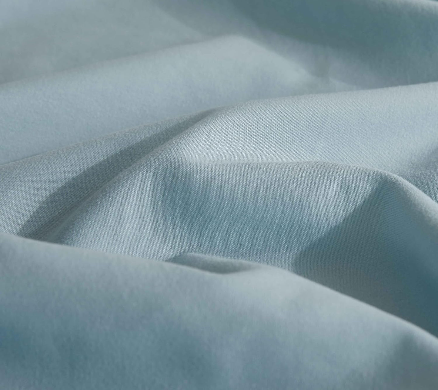 Vintage Washed Microfibre Quilt Cover Set (Blue, King)