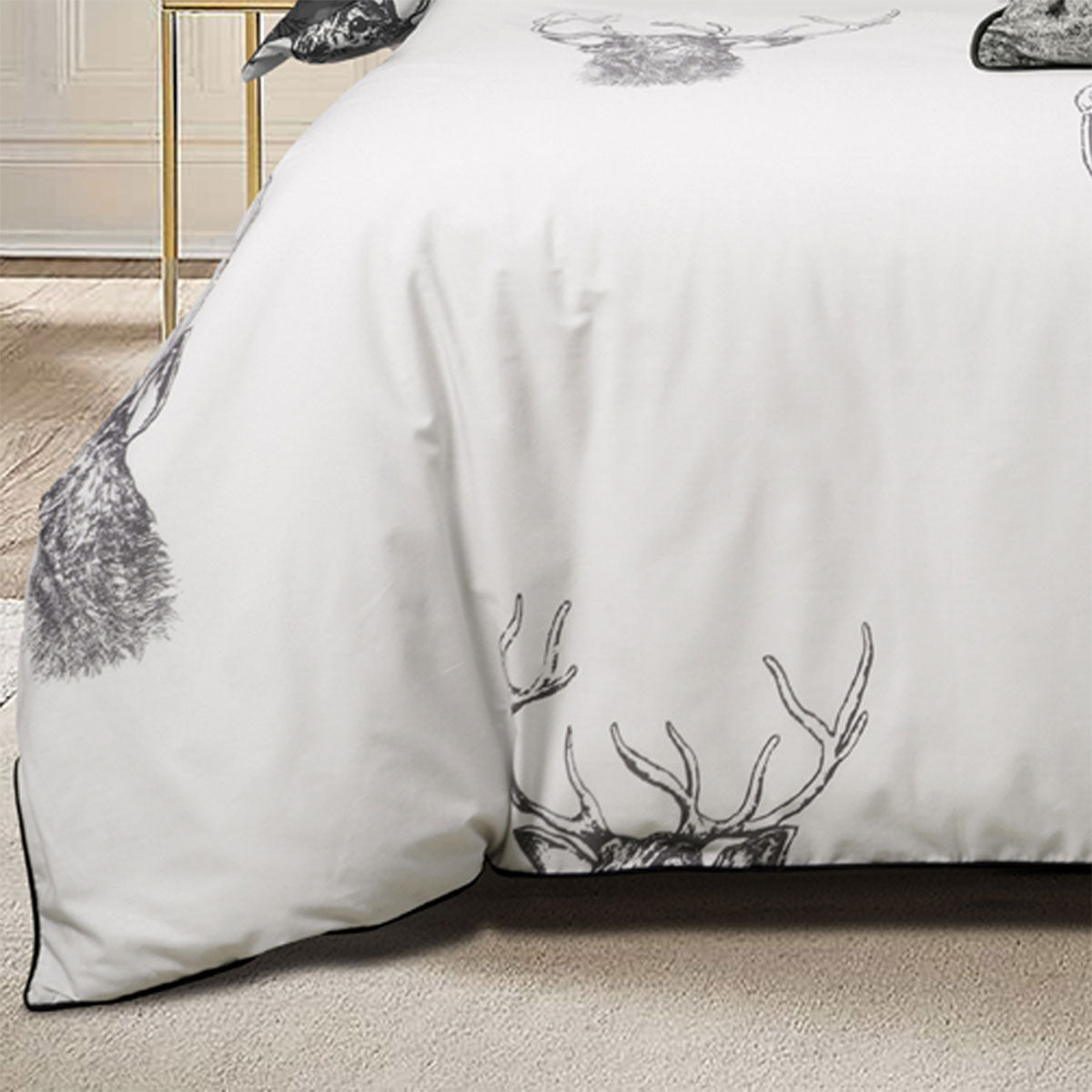 Bianca Alpine Stag Polyester Cotton Quilt Cover Set