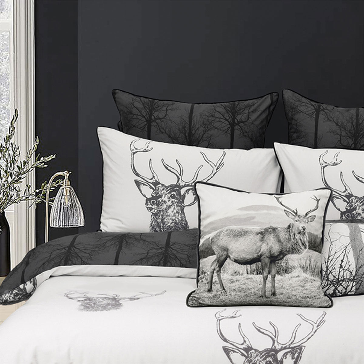Bianca Alpine Stag Polyester Cotton Quilt Cover Set