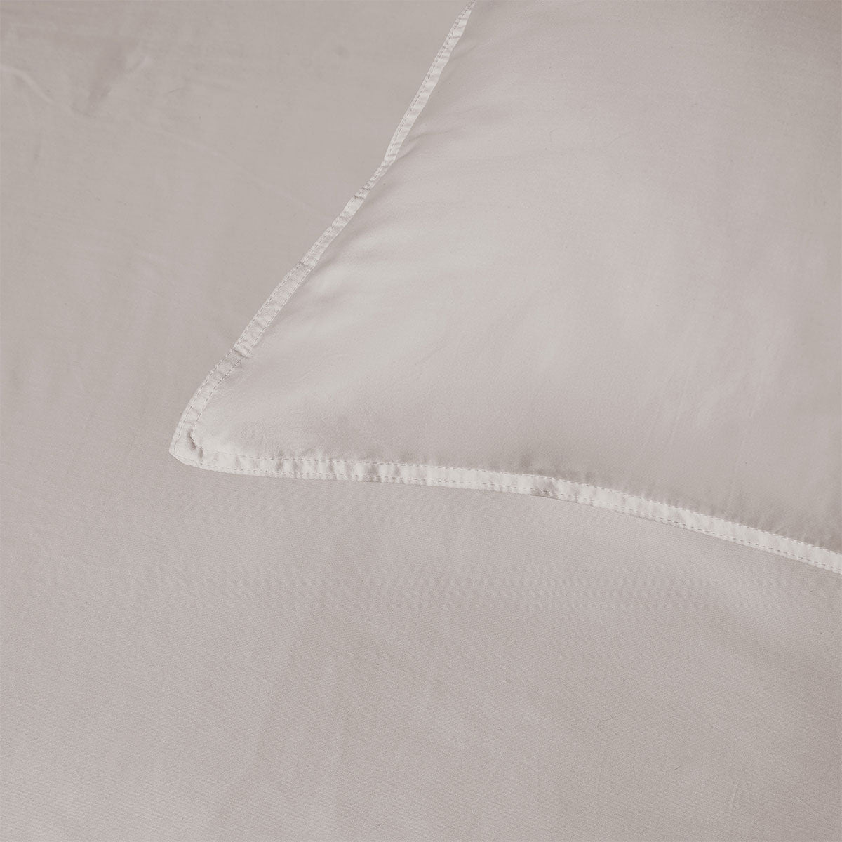 Accessorize Stone 400TC Bamboo Cotton Double Stitched Quilt Cover Set