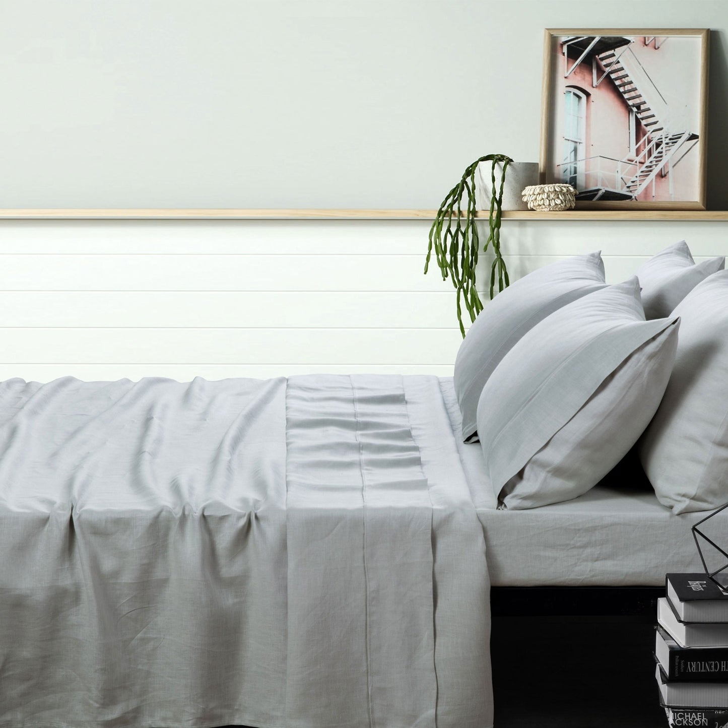 Vintage Design Homewares 100% Linen Sheet Set