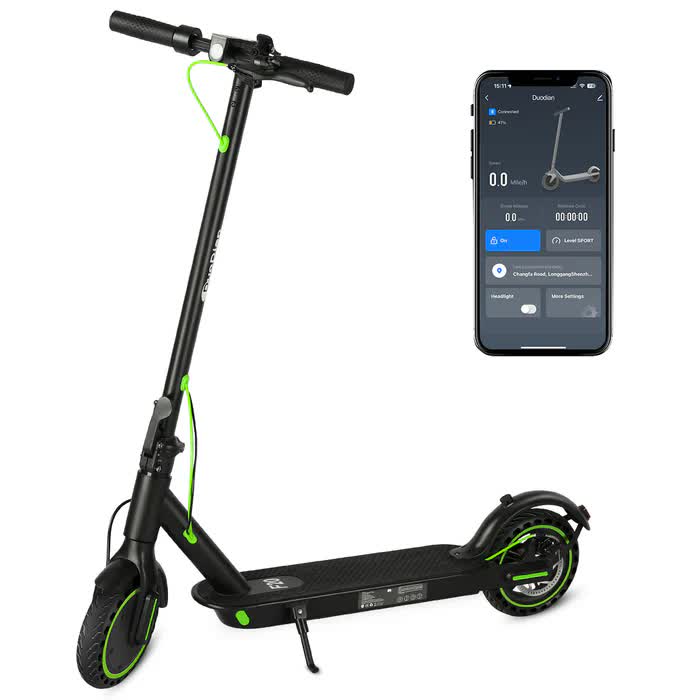 Buna Classic Electric Scooter – 350W Motor, 8.5" Pneumatic Tires