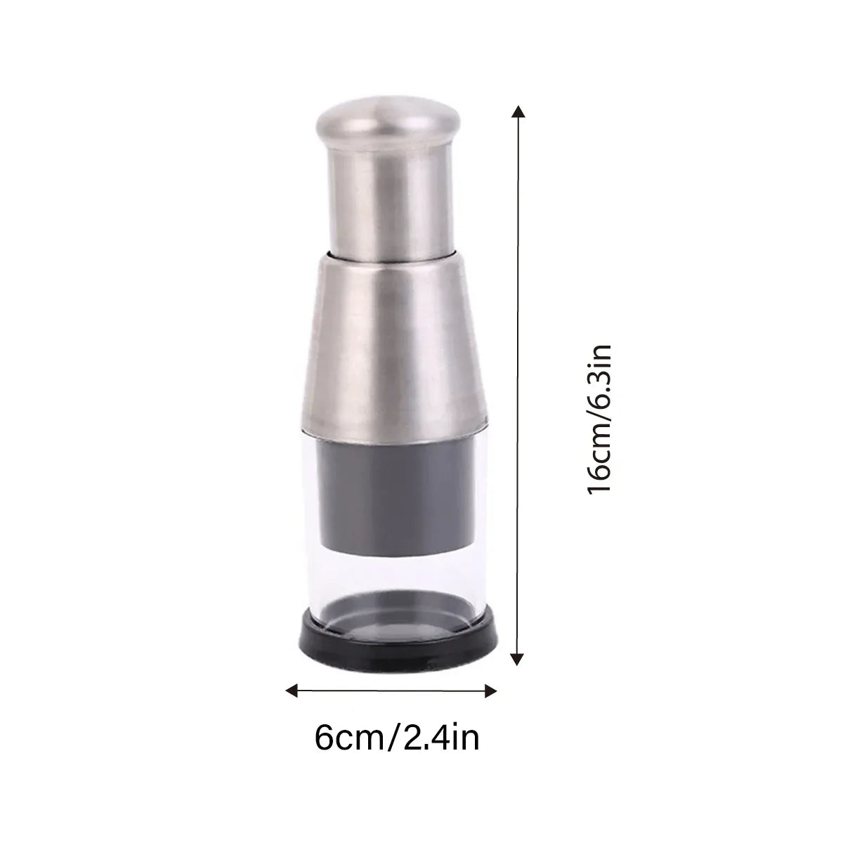 Garlic Press Crusher – Manual Mincer, 304 Stainless Steel