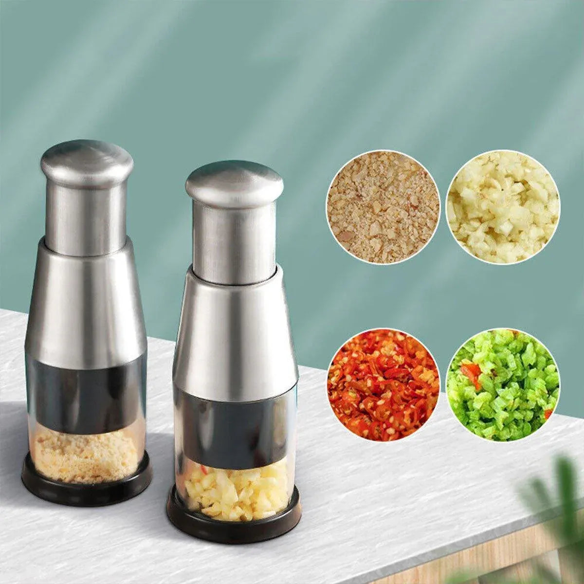 Garlic Press Crusher – Manual Mincer, 304 Stainless Steel
