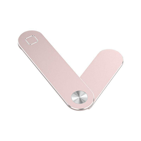 Adjustable Side Mount Phone Holder for Laptop – Portable, Pink, Aluminum Alloy