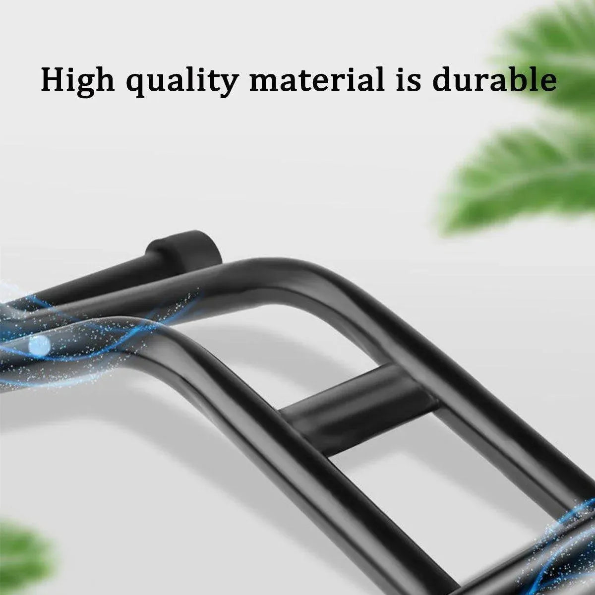 Mountain Bicycle Stand – L-Shaped Frame, High-Carbon Steel, Black