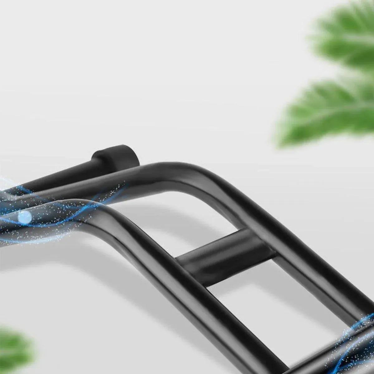 Mountain Bicycle Stand – L-Shaped Frame, High-Carbon Steel, Black