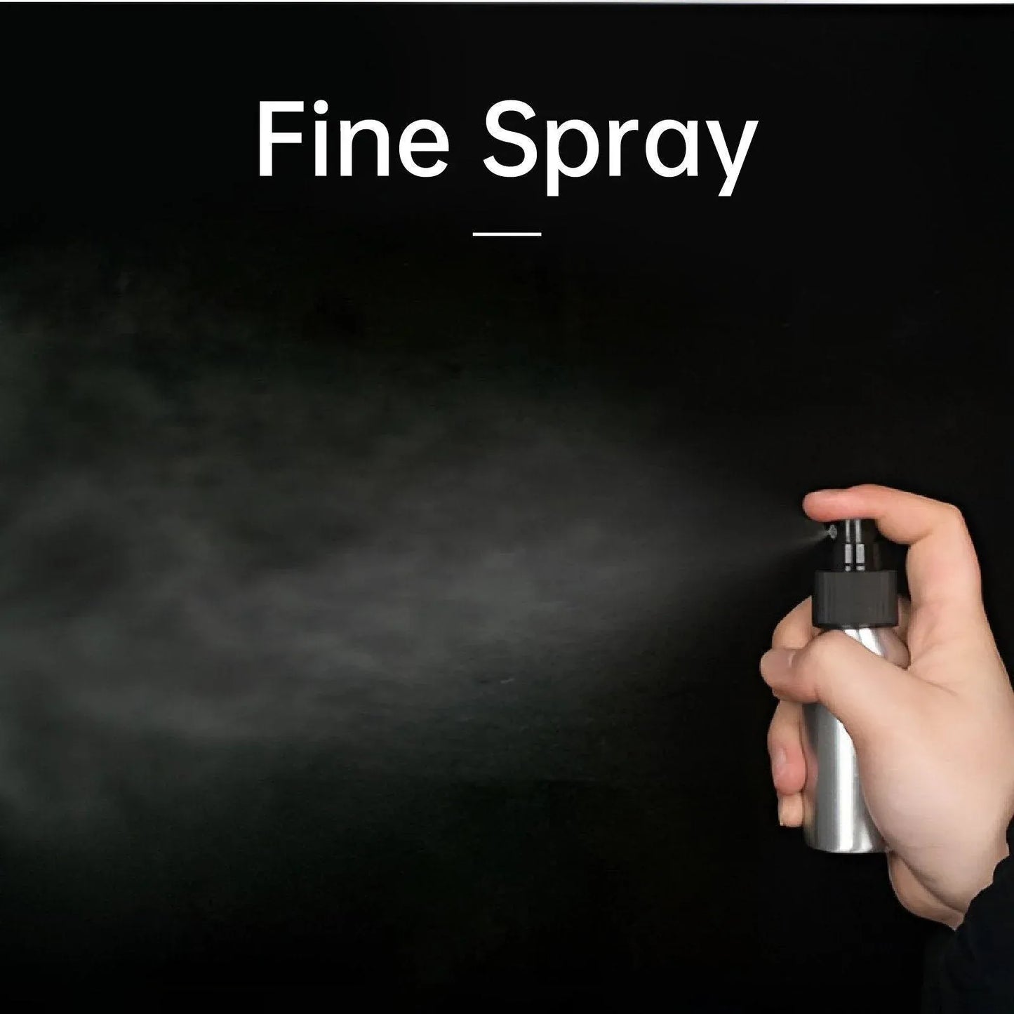 Aluminum Refillable Spray Bottles – Fine Mist, 120ml, Set of 10