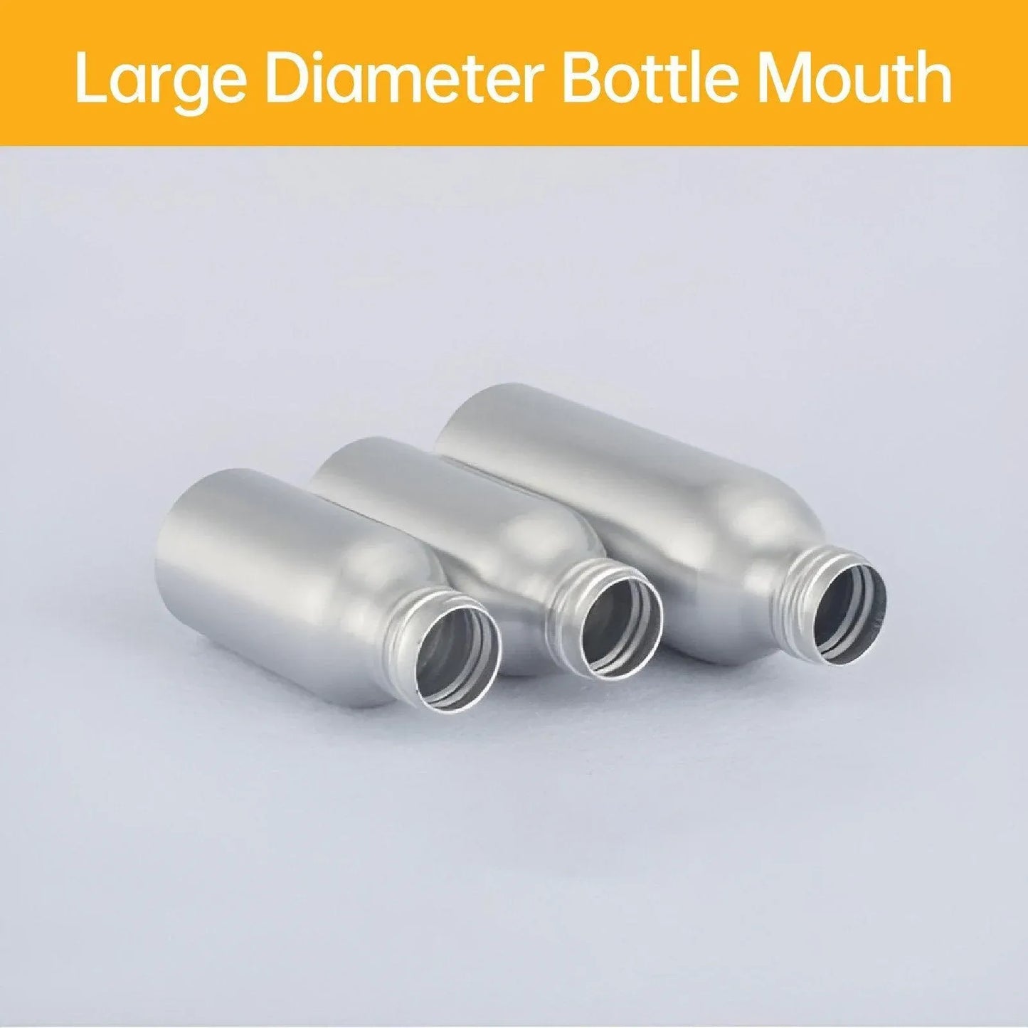 Aluminum Refillable Spray Bottles – Fine Mist, 120ml, Set of 10