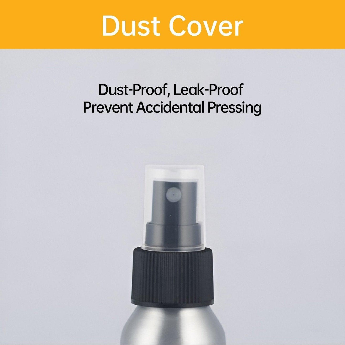 10pcs Travel Size Refillable Aluminum Spray Bottles Toner Cleaning Solution Mist - 10pcs-120ml
