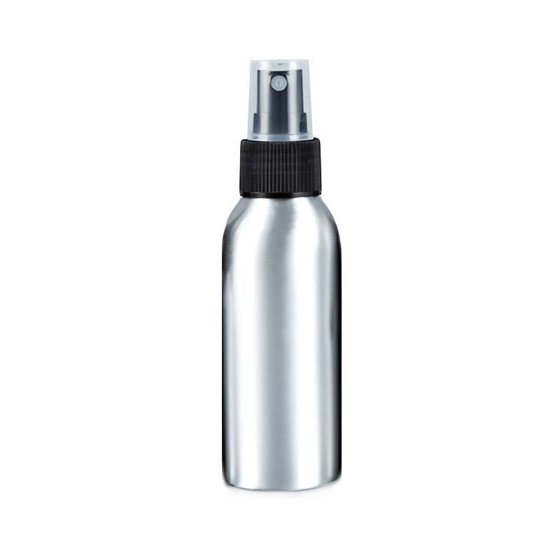 10pcs Travel Size Refillable Aluminum Spray Bottles Toner Cleaning Solution Mist - 10pcs-120ml