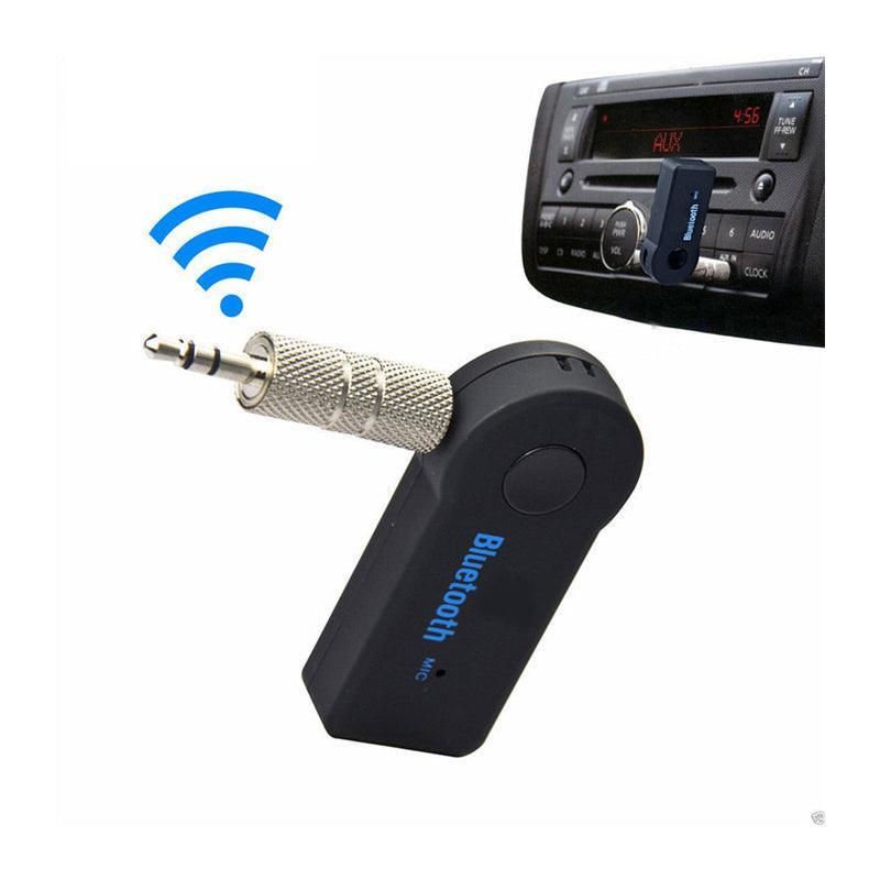 Wireless Bluetooth to Aux 3.5mm Car Music Receiver – Bluetooth 5.0, Compact Design