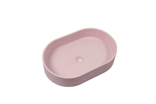 Ultra Modern Concrete Cement Wash Basin Counter Top Oval Basin