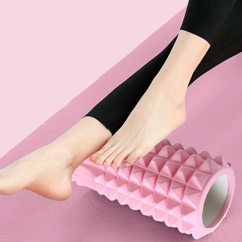 3-In-1 Eva Foam Roller Set 45Cm Length Purple Wolf Tooth