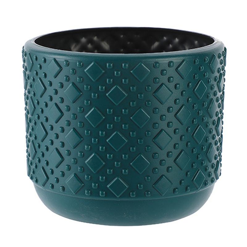 Versatile Vase For Wet And Dry Flowers - Glazed Finish Durable Design