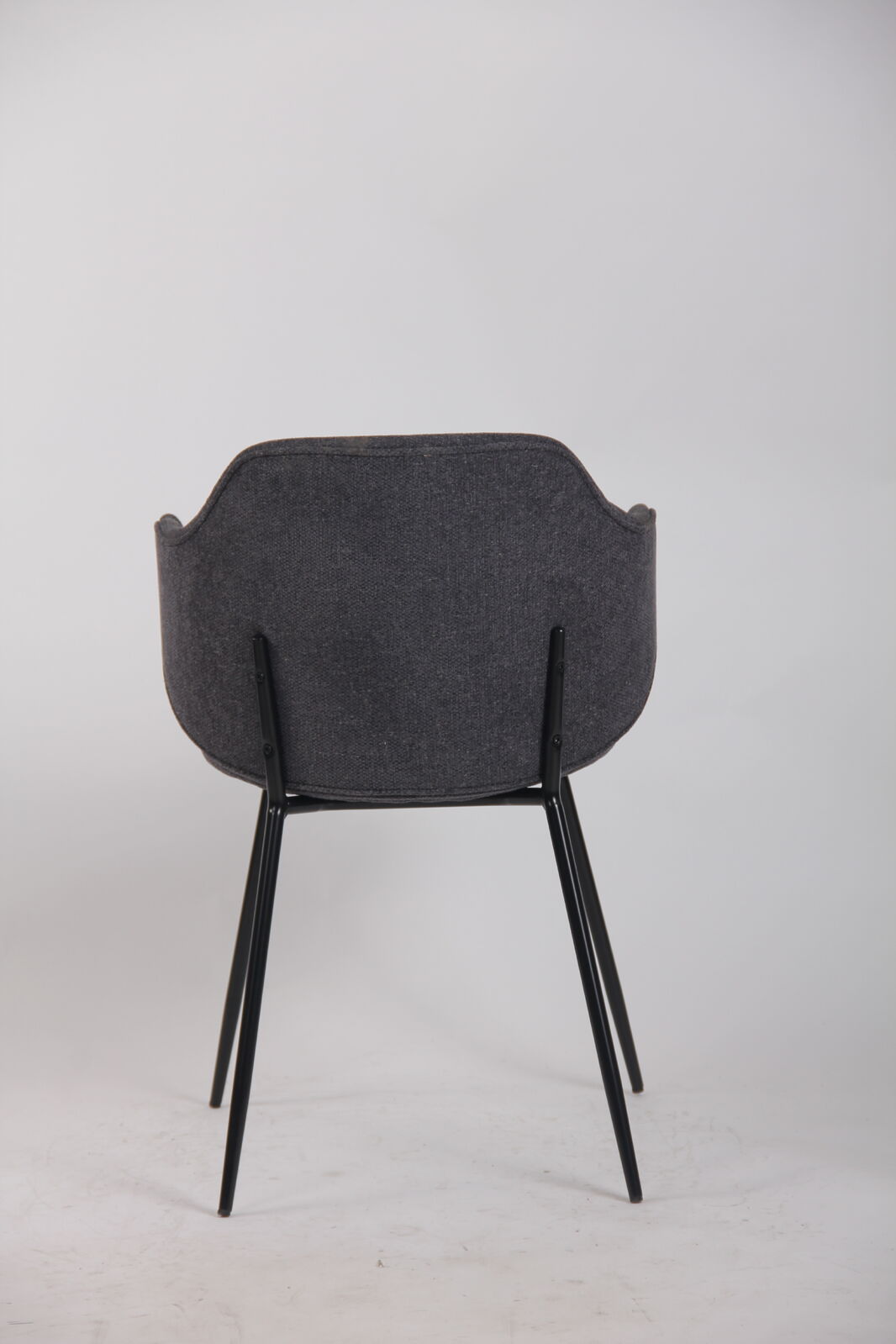 Set of Dining Chairs Corduroy Fabric with Metal Legs