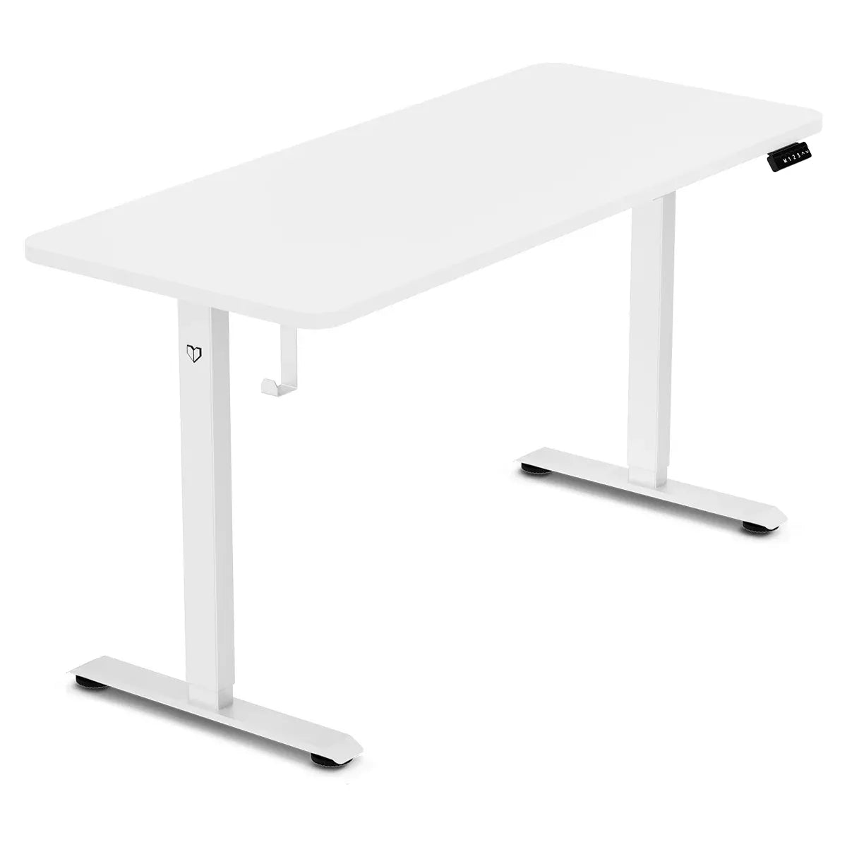 ErgoDesk Electric Standing Desk – Automatic Height Adjust, 140cm White