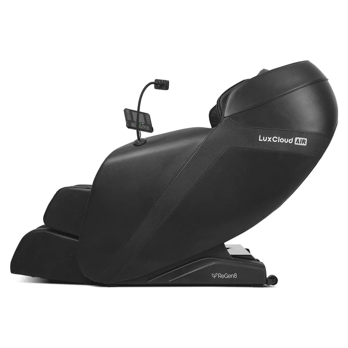 LuxCloud Air Massage Chair – Zero Gravity Heated, Black PU Leather
