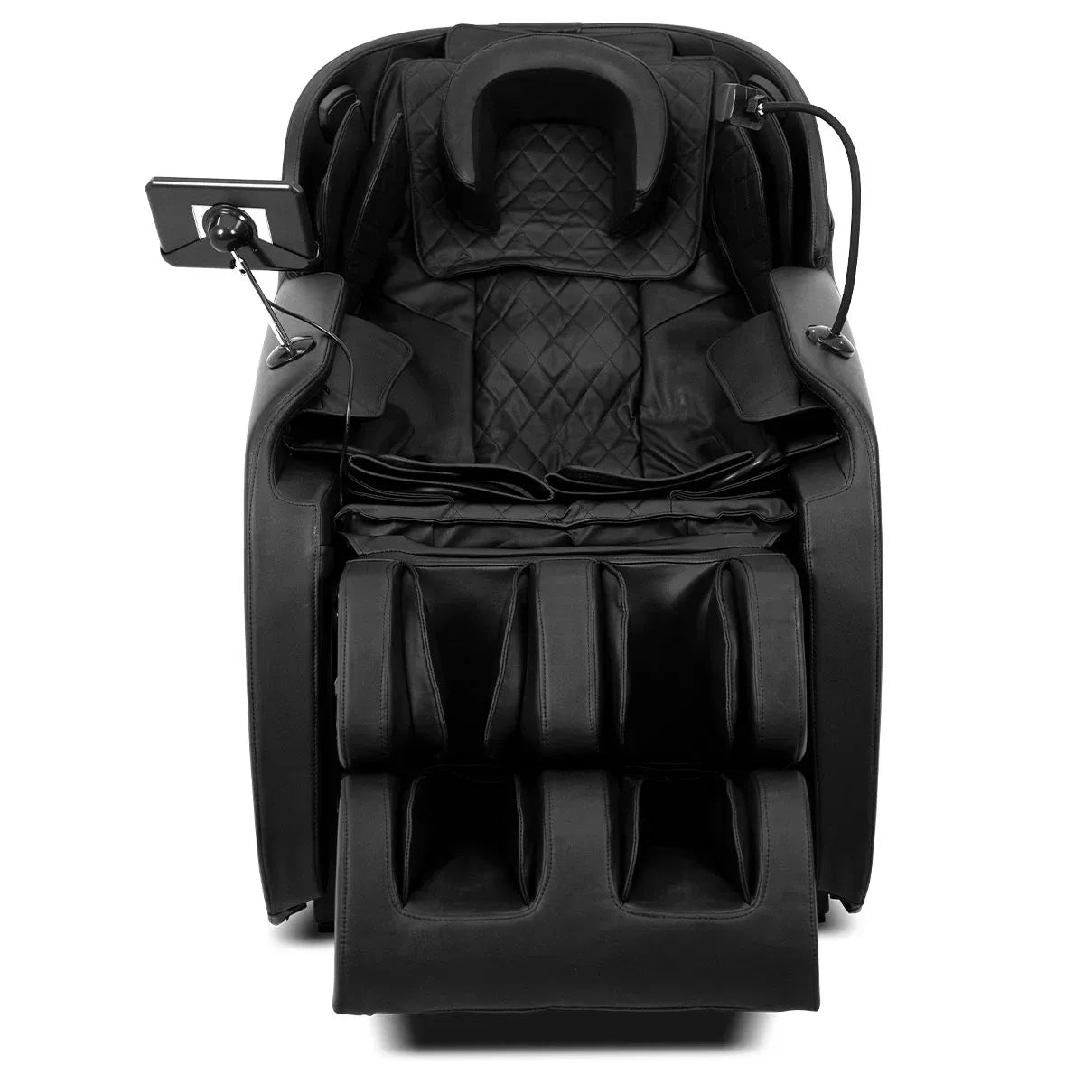 LuxCloud Air Massage Chair – Zero Gravity Heated, Black PU Leather
