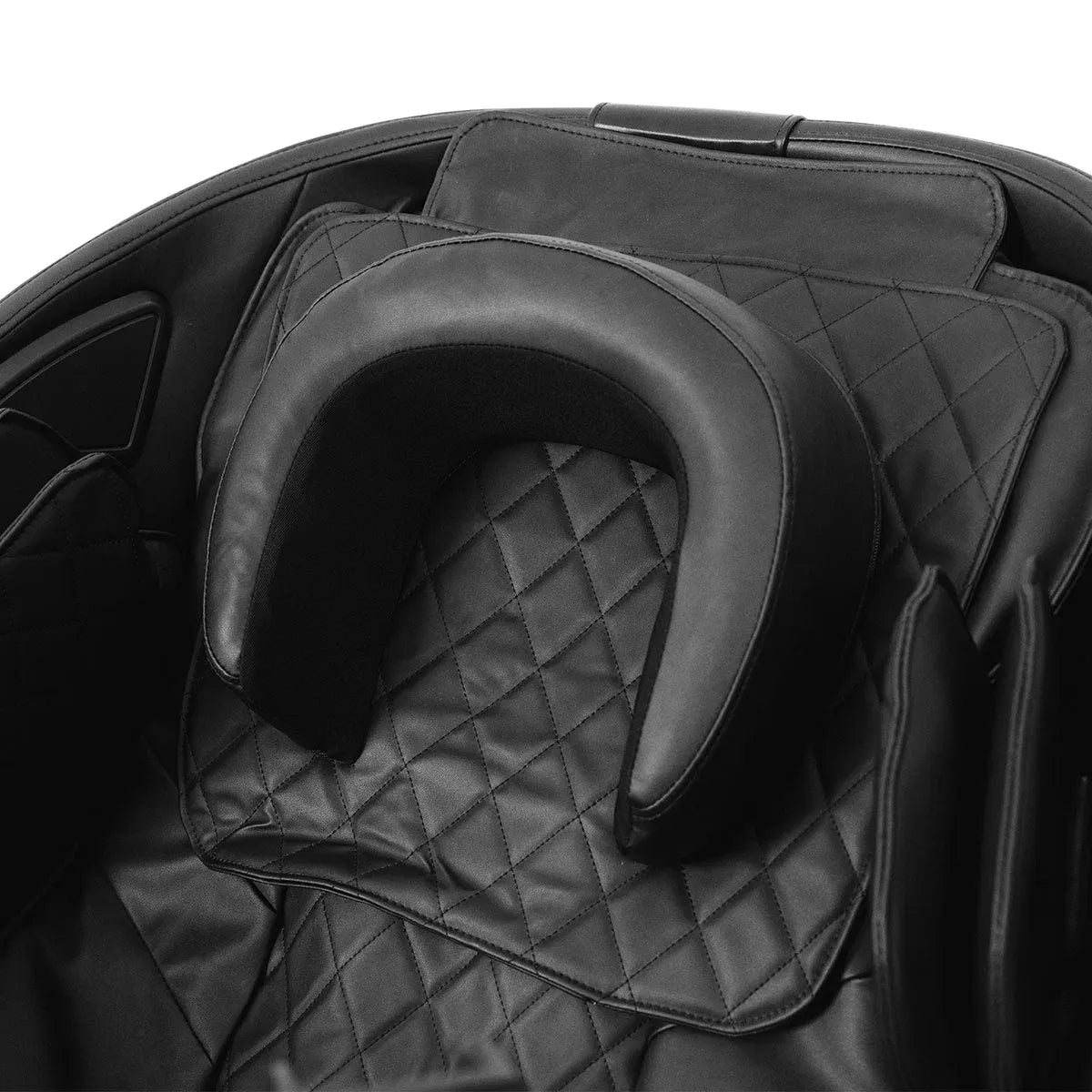 LuxCloud Air Massage Chair – Zero Gravity Heated, Black PU Leather