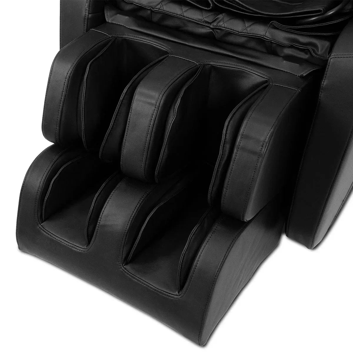 LuxCloud Air Massage Chair – Zero Gravity Heated, Black PU Leather