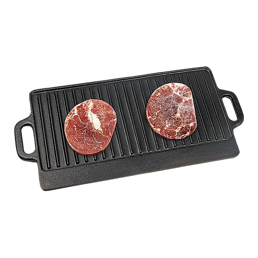 Cast Iron Reversible Griddle Plate – 46x22cm only 14 left