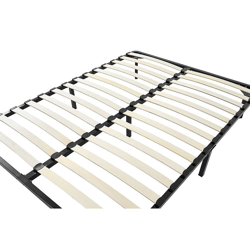 Metal Bed Frame – Durable Steel, Queen Size
