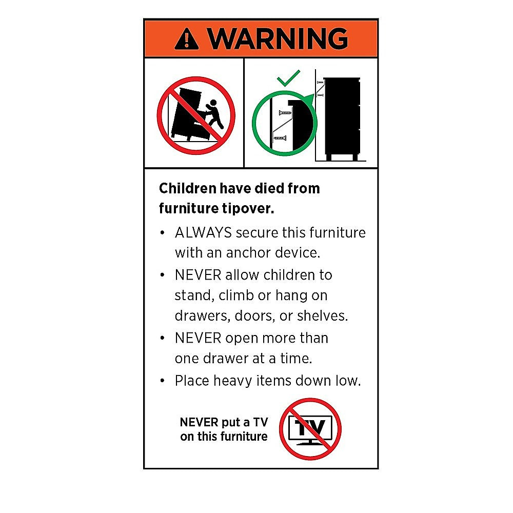 4 Door White Wardrobe Cabinet – Hanging Rail, Shelves & Black Handles