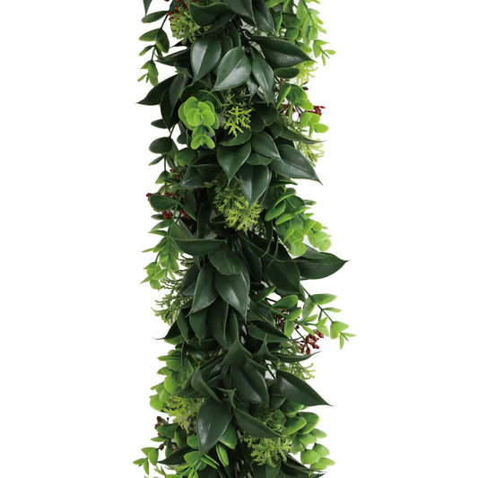 Artificial Extendable Hanging Wreath – UV Resistant, 55cm