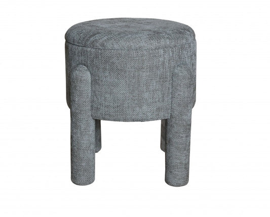 Storage Stool – Green MDF, 23cm Height